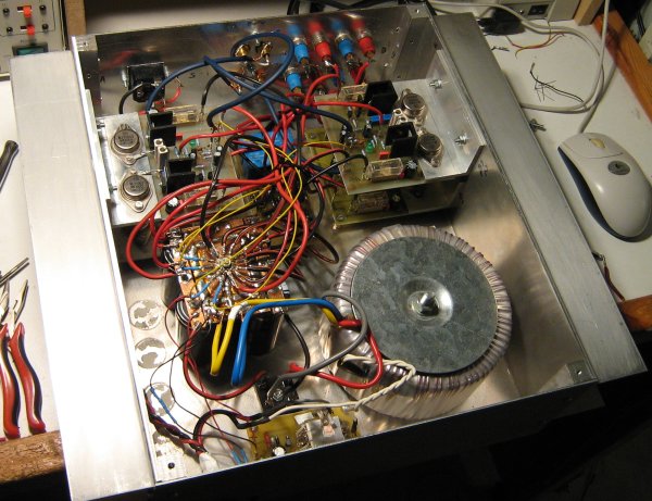 Complete amplifier