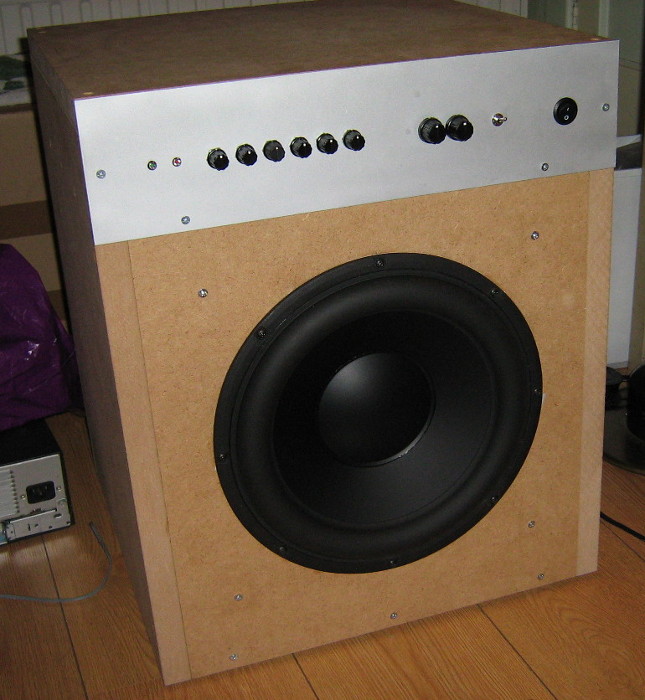 Finished subwoofer