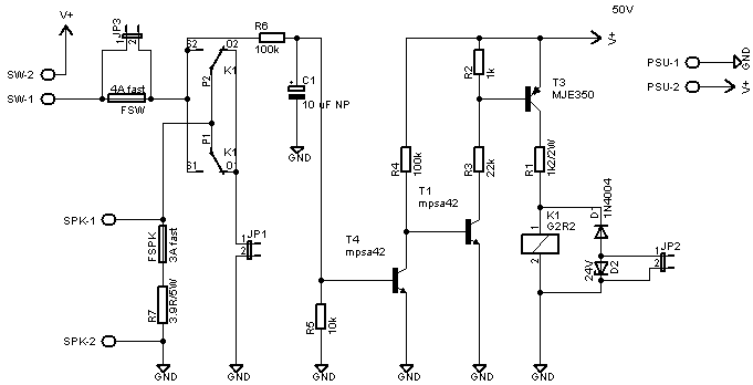 DC tester circuit schematic